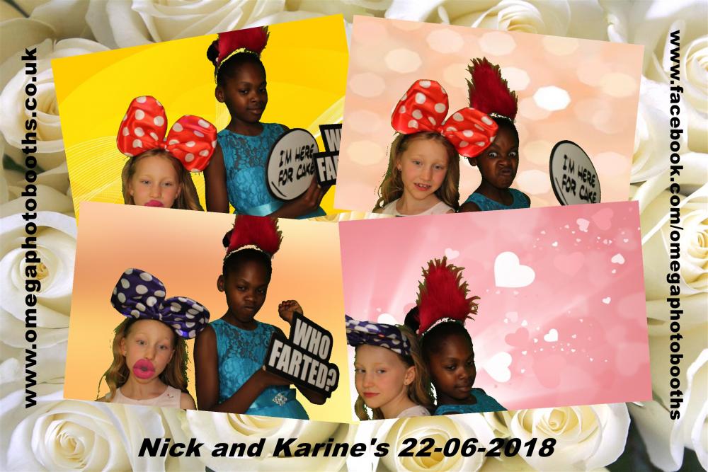 Nick & Karine's Wedding | View more photos from the event at gallery.omegaphotobooths.co.uk/u/Omega-Photobooths/Nick-Karines-Wedding